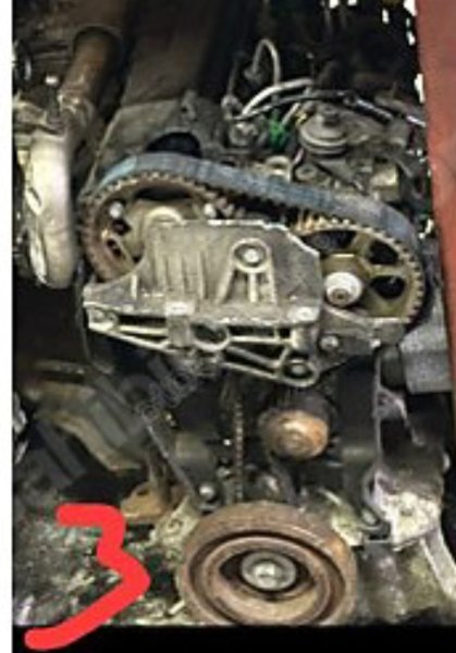 Reno 1.5 önden marşlı full motor dizel