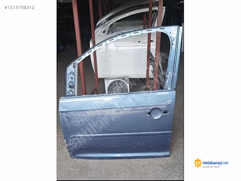 Volkswagen Touran Sol On Kapi Orijinal Cikma