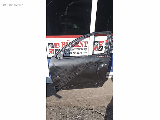 Citroen E C4 Sol On Kapi Orijinal Cikma